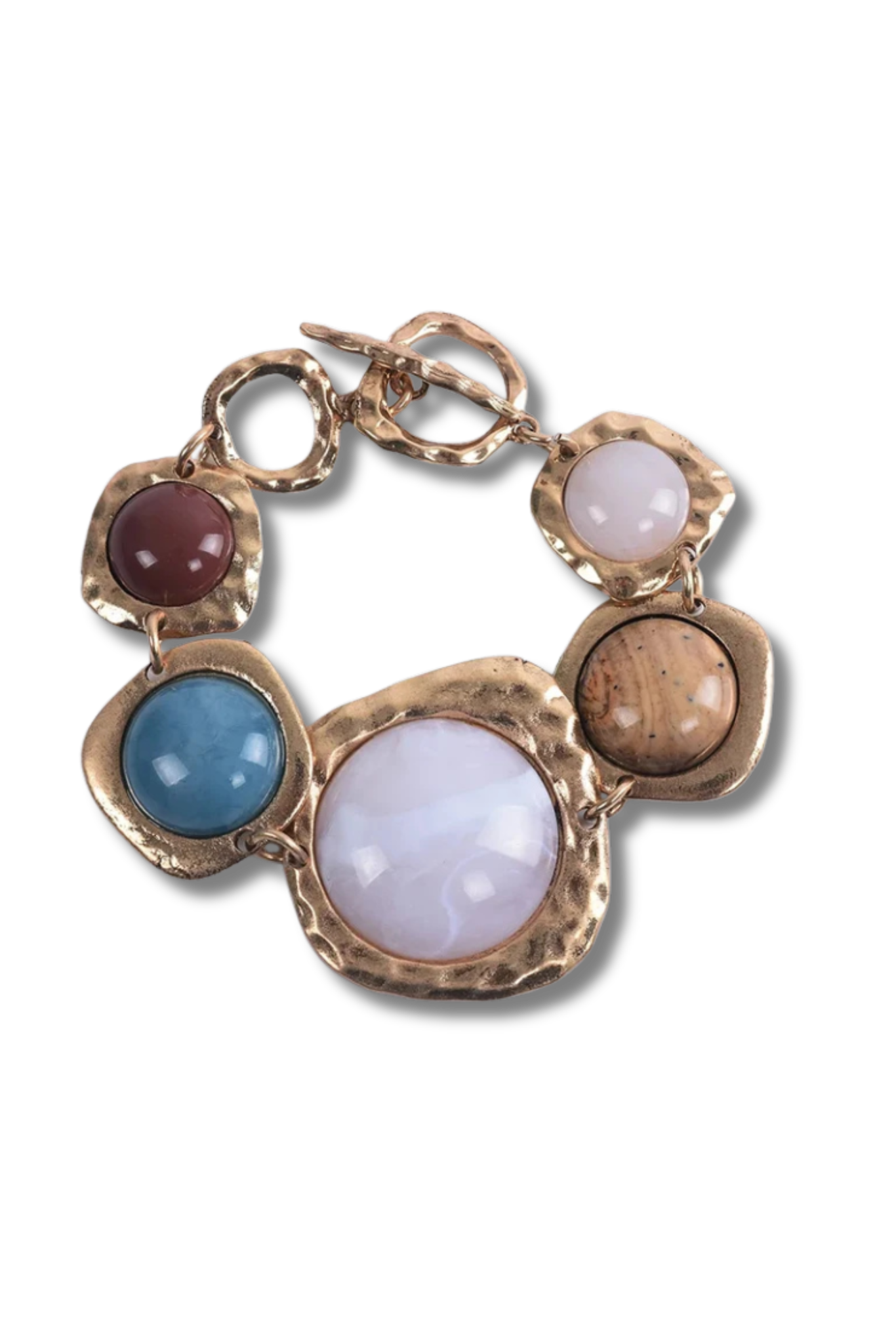 Stone Charm Bracelet